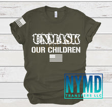 Load image into Gallery viewer, G-5 - RESTOCK *RTS*  Adult ~ Our Children ~ White Ink Screen Print Transfer - NYMD EXCLUSIVE