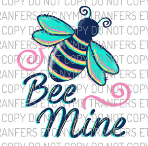 Bee Mine Ready To Press Sublimation Transfer