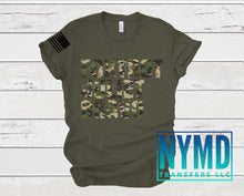 Load image into Gallery viewer, V-8 - *RTS* Adult ~  Foxtrot Camo ~ Full Color Screen Print Transfer - NYMD EXCLUSIVE